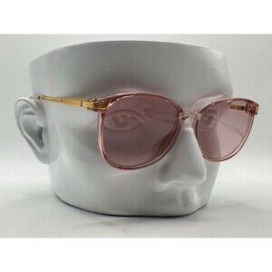 True Vintage Eyeglasses | NOS | Monochrome Pink Style | Pink & Gold | 1990s #798